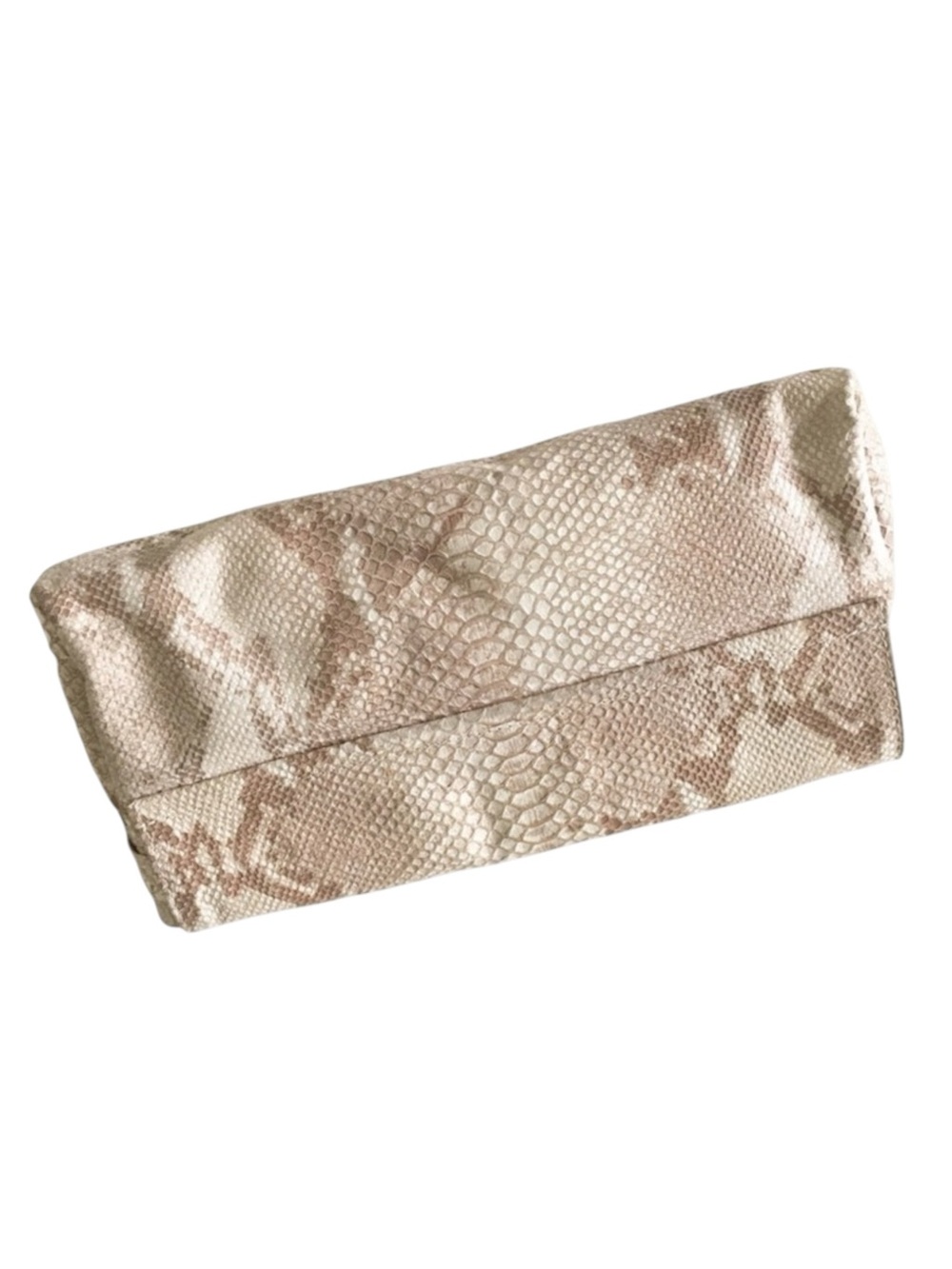 new Tylie Malibu 𓆙 Runaway Rockstud Python Skinny Clutch Bag 𓆙 Red Carpet Hot - Picture 10 of 16